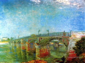 Le pont de la Seine à Asnieres Vincent van Gogh Peinture à l'huile